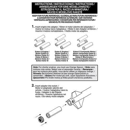 24 mm to 29 mm Engine Adapter - Arizona Hobbies LLC