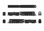 9836 Southern Pacific GS-4 4-8-4, #4445, Deskirted, Painted Black, No Trim on Pilot, Paragon4 Sound/DC/DCC, Smoke, HO