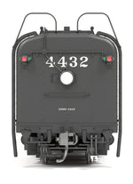 9836 Southern Pacific GS-4 4-8-4, #4445, Deskirted, Painted Black, No Trim on Pilot, Paragon4 Sound/DC/DCC, Smoke, HO