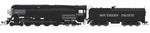 9836 Southern Pacific GS-4 4-8-4, #4445, Deskirted, Painted Black, No Trim on Pilot, Paragon4 Sound/DC/DCC, Smoke, HO