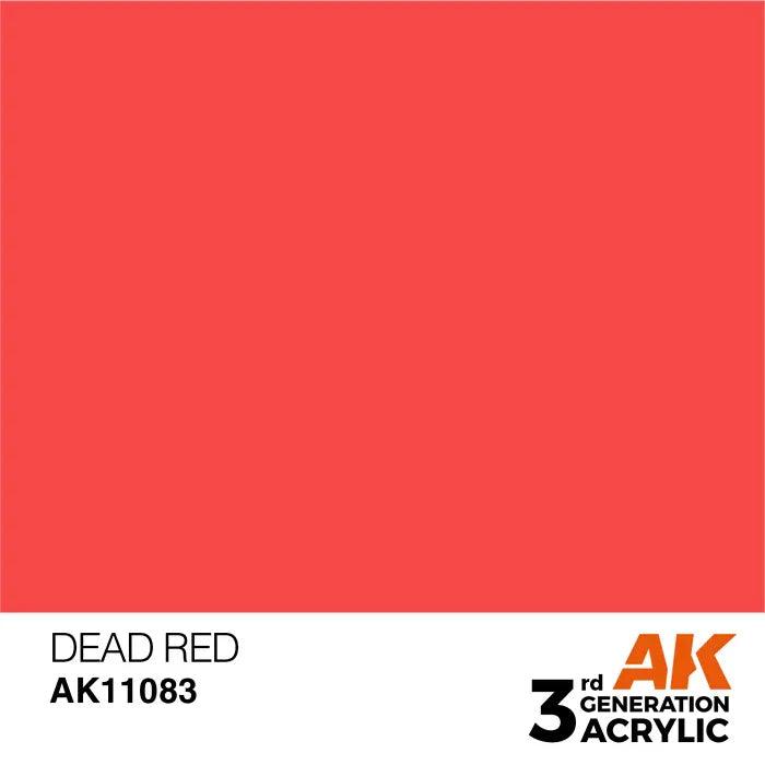 DEAD RED AK Interactive 3G Acrylic (.57 oz.) bottle - Arizona Hobbies LLC