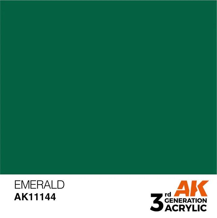 EMERALD AK Interactive 3G Acrylic (.57 oz.) bottle - Arizona Hobbies LLC