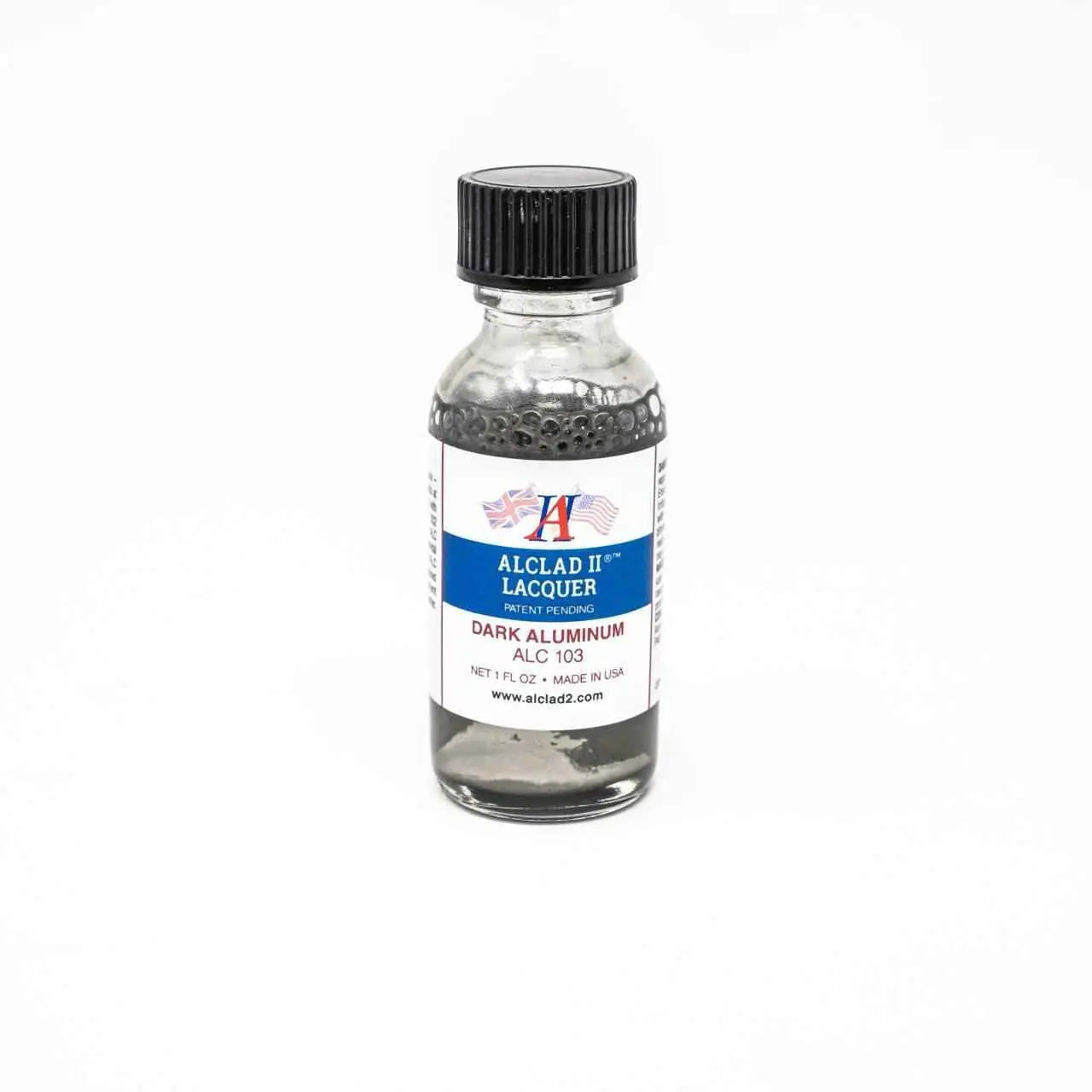ALC-103 Alclad II Dark Aluminum Lacquer Paint 1-oz bottle-Arizona Hobbies