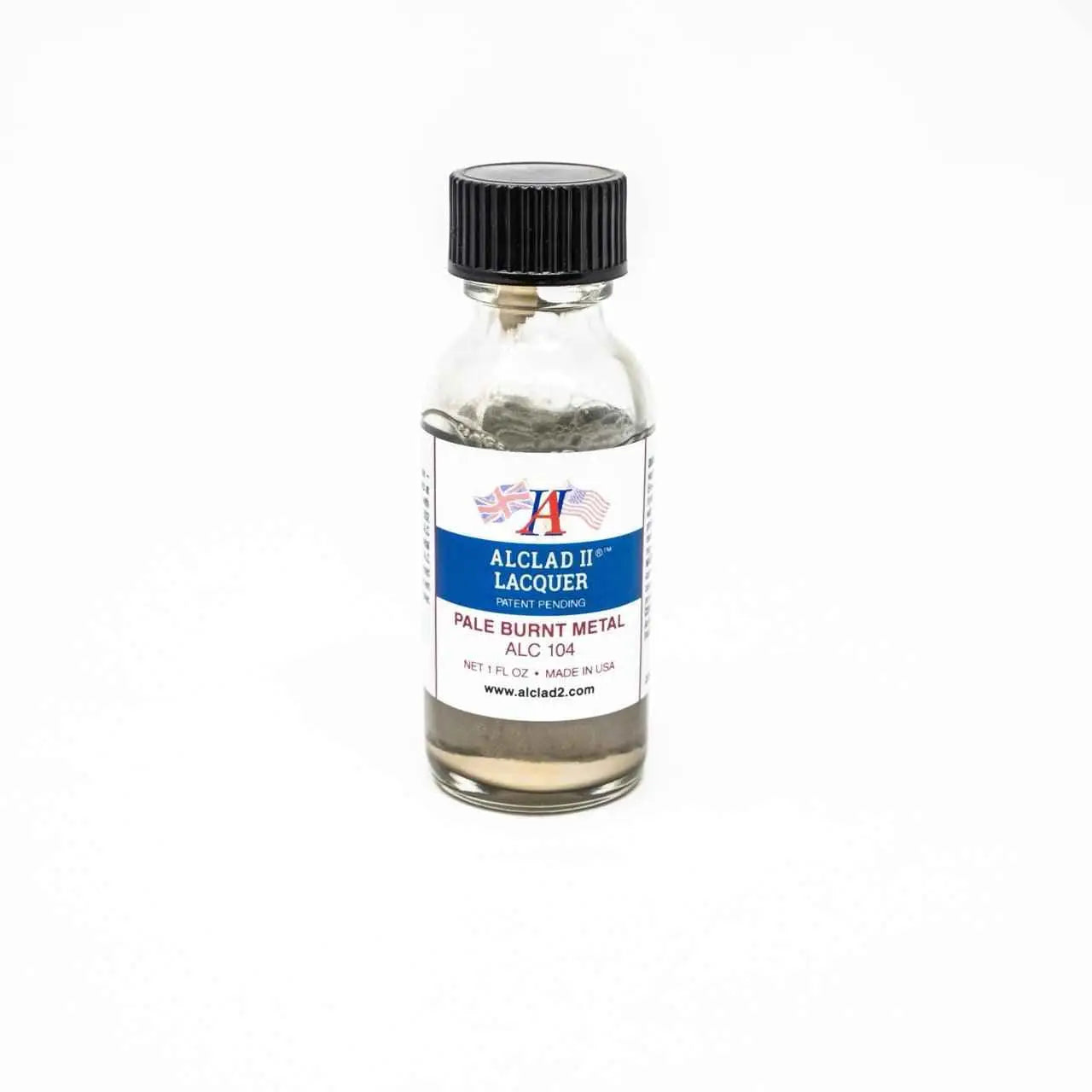 ALC-104 Alclad II Pale Burnt Metal Lacquer Paint 1-oz bottle-Arizona Hobbies