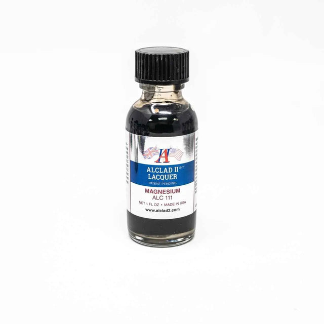 ALC-111 Alclad II Magnesium Lacquer Paint 1-oz bottle-Arizona Hobbies