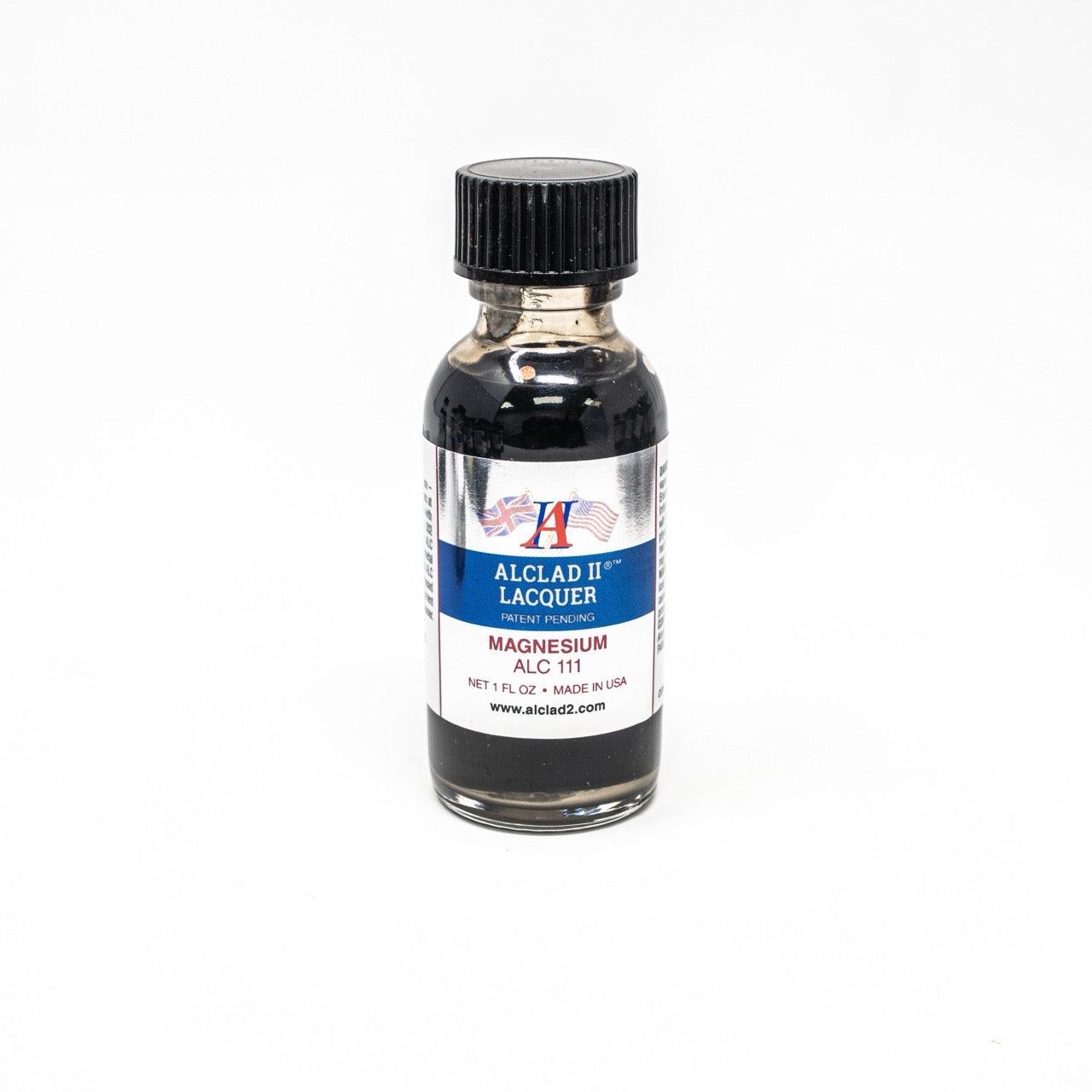 ALC-111 Alclad II Magnesium Lacquer Paint 1-oz bottle