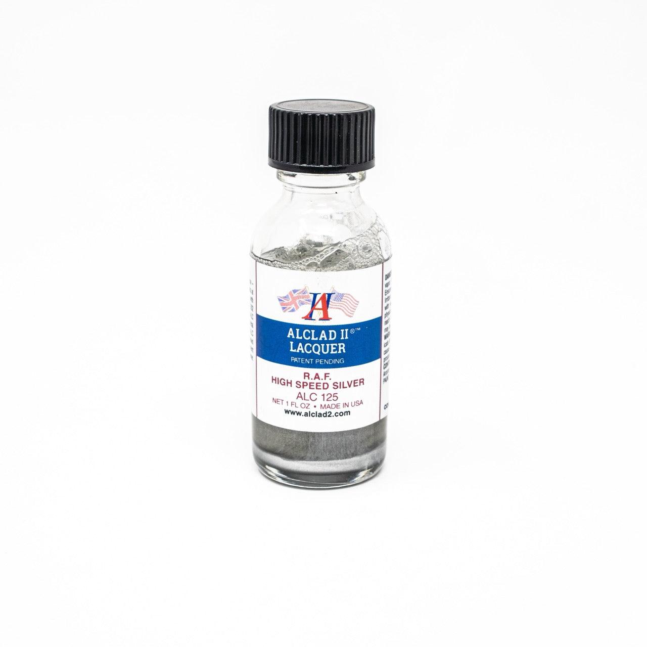 ALC-125 Alclad II RAF High Speed Silver Lacquer Paint 1-oz
