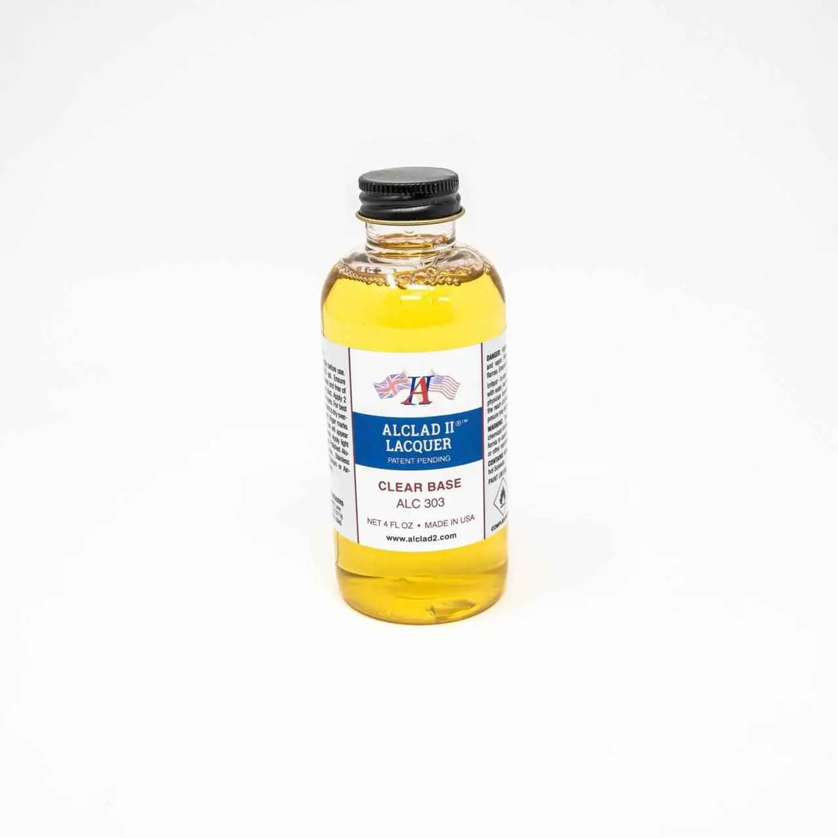 ALC-303 Alclad II Clear Enamel Base 4-oz bottle-Arizona Hobbies