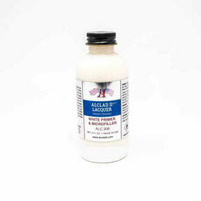 ALC-306 Alclad II White Primer and Microfiller Base 4-oz bottle-Arizona Hobbies
