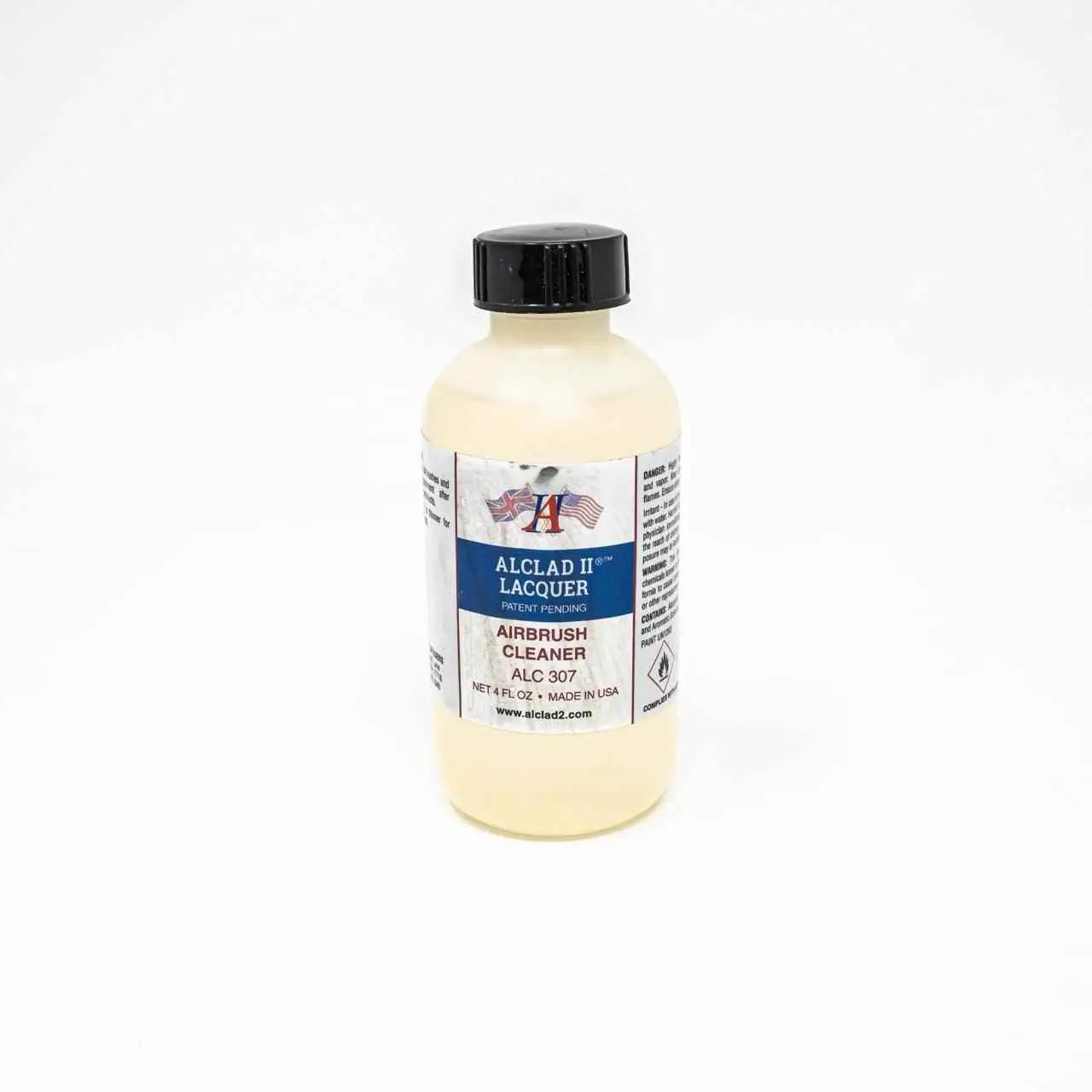 ALC-307 Alclad II Airbrush Cleaner for Lacquer Painting 4-oz bottle-Arizona Hobbies