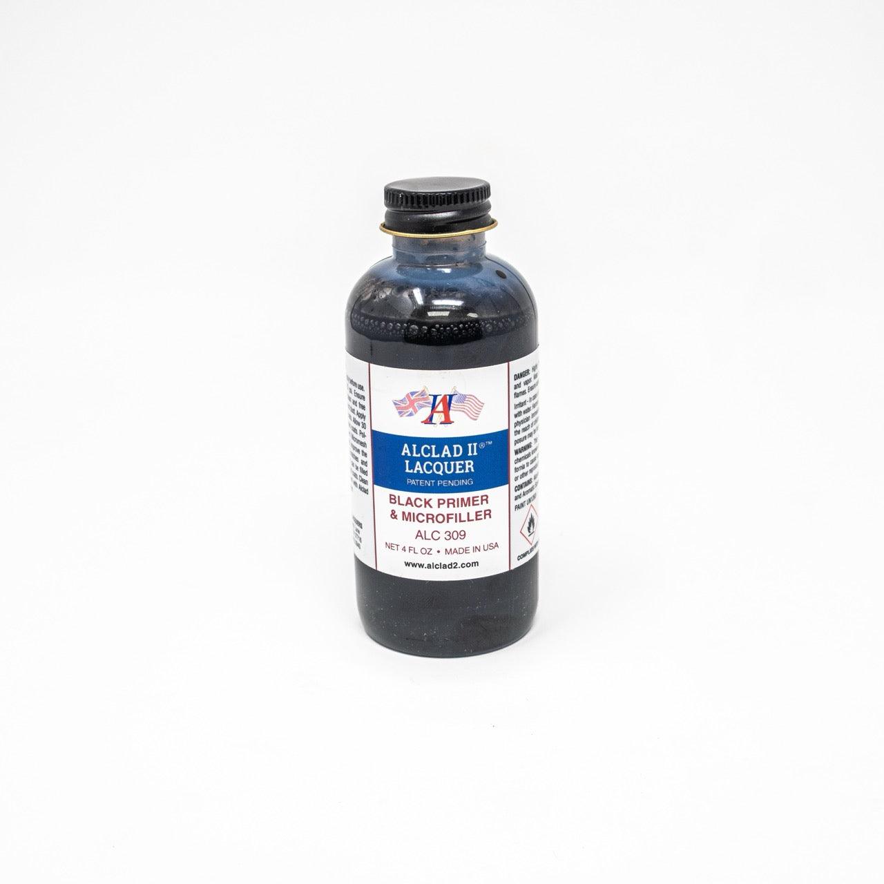 ALC-309 Alclad II Black Primer Base 4-oz bottle