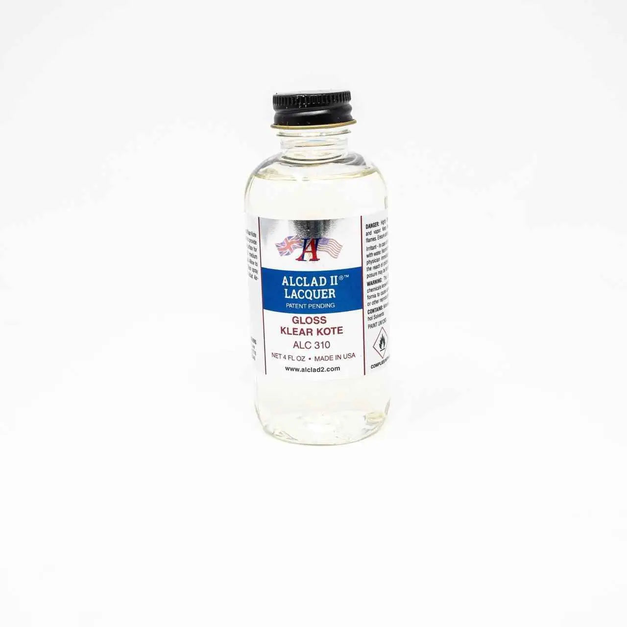 ALC-310 Alclad II Klear Kote Gloss Finish 4-oz bottle-Arizona Hobbies