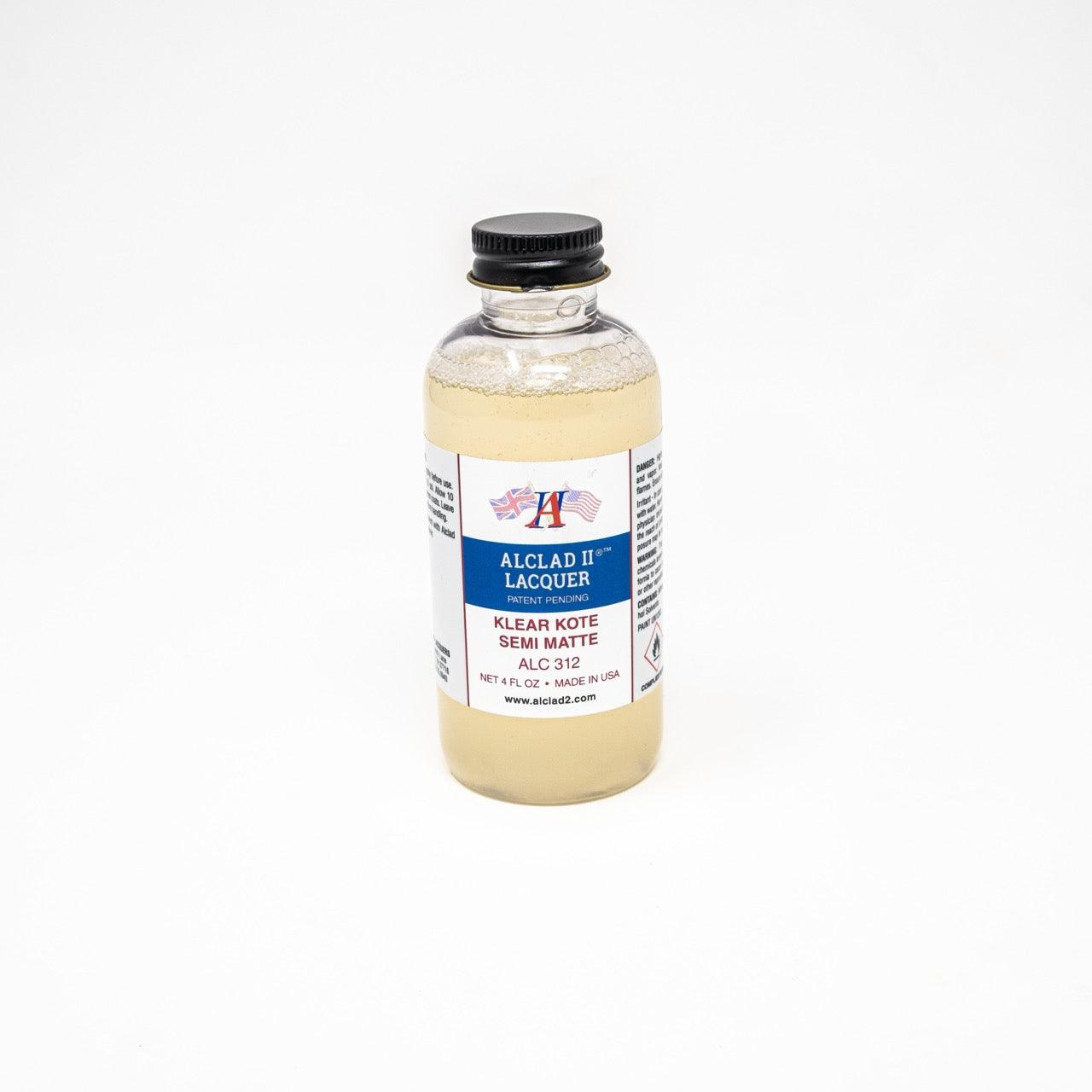 ALC-312 Alclad II Klear Kote Semi-Matte Finish 4-oz bottle