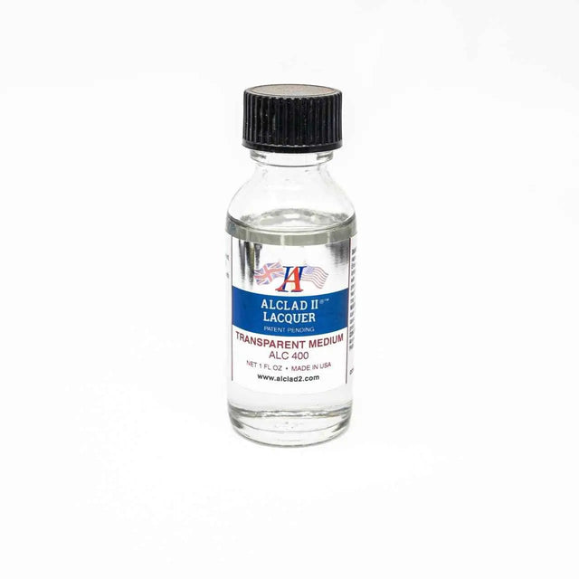 ALC-400 Alclad II Transparent Lacquer Finish 4-oz bottle-Arizona Hobbies