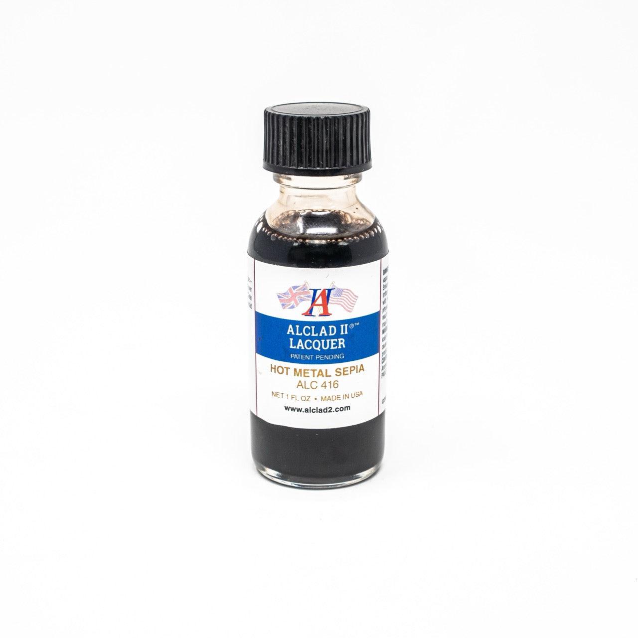 ALC-416 Alclad II Hot Metal Sepia Lacquer Paint 1-oz bottle