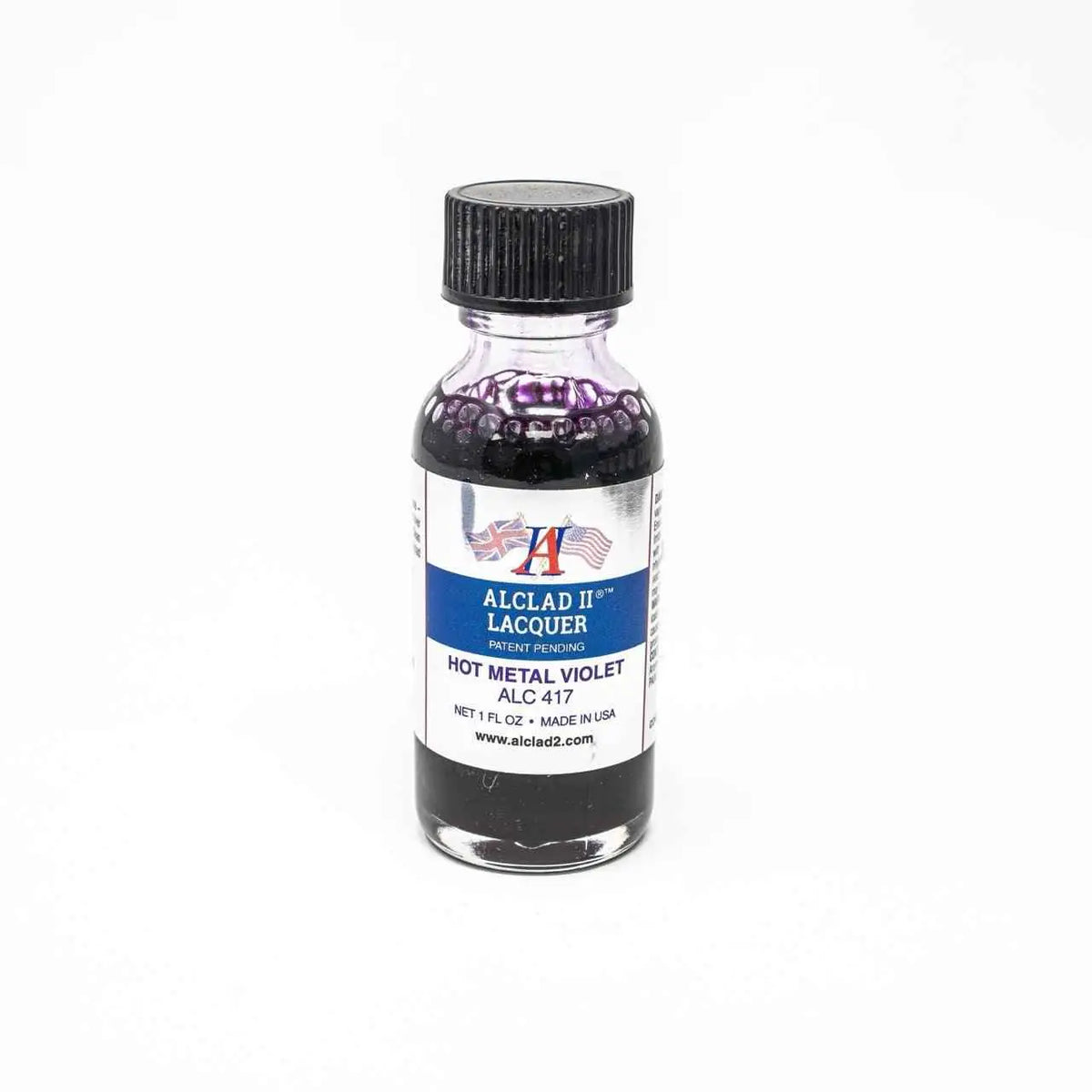 ALC-417 Alclad II Hot Metal Violet Lacquer Paint 1-oz bottle-Arizona Hobbies