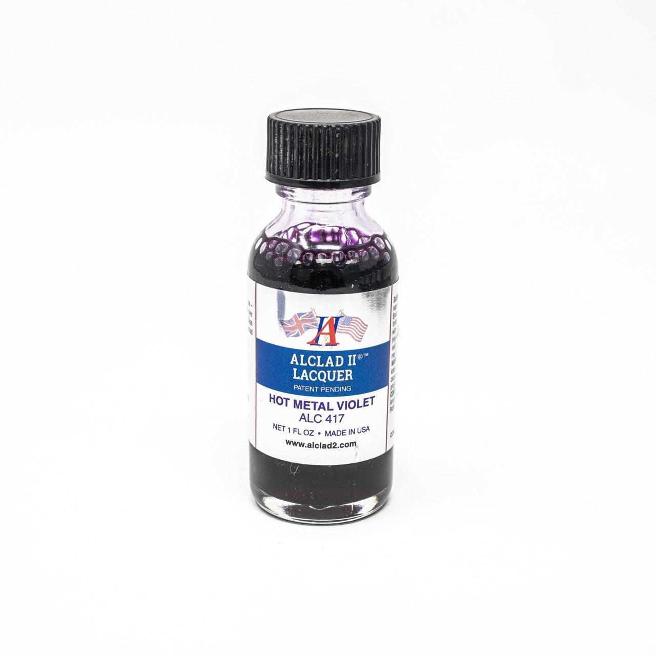 ALC-417 Alclad II Hot Metal Violet Lacquer Paint 1-oz bottle