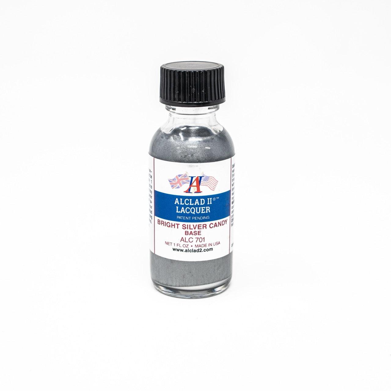ALC-701 Alclad II Candy Bright Silver Enamel Base 1-oz bottle