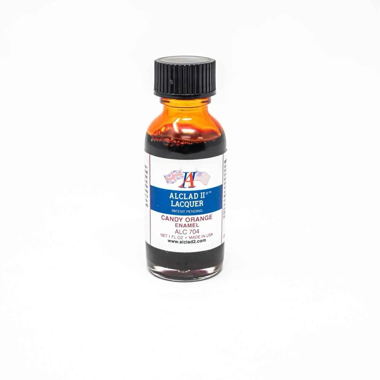 ALC-704 Alclad II Candy Orange Enamel Paint 1-oz bottle-Arizona Hobbies
