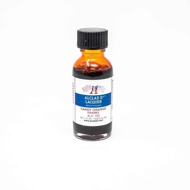 ALC-704 Alclad II Candy Orange Enamel Paint 1-oz bottle-Arizona Hobbies