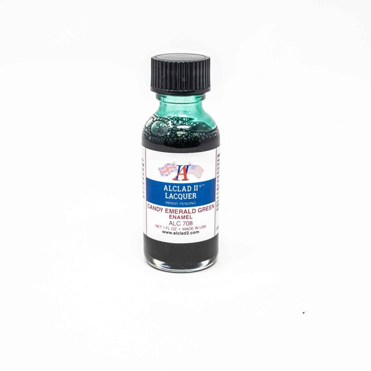 ALC-708 Alclad II Emerald Green Enamel Paint 1-oz bottle-Arizona Hobbies