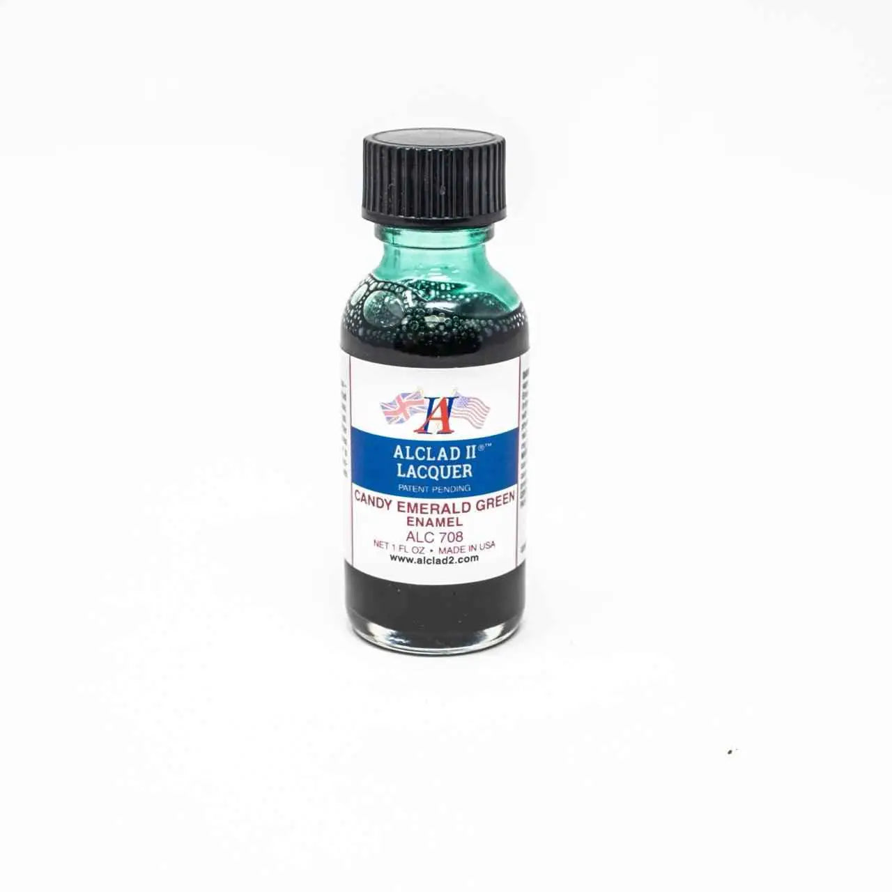 ALC-708 Alclad II Emerald Green Enamel Paint 1-oz bottle-Arizona Hobbies