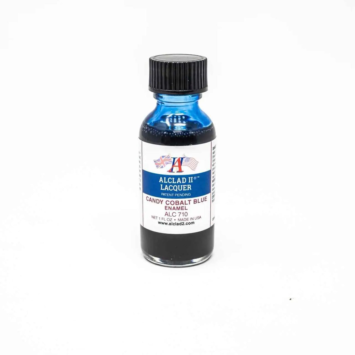 ALC-710 Alclad II Candy Cobalt Blue Enamel Paint 1-oz bottle-Arizona Hobbies