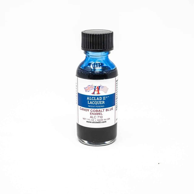 ALC-710 Alclad II Candy Cobalt Blue Enamel Paint 1-oz bottle-Arizona Hobbies