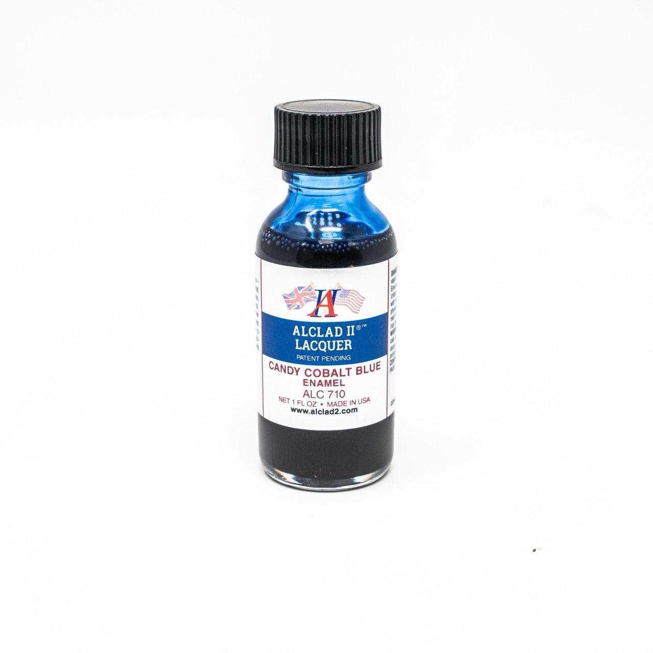 ALC-710 Alclad II Candy Cobalt Blue Enamel Paint 1-oz bottle