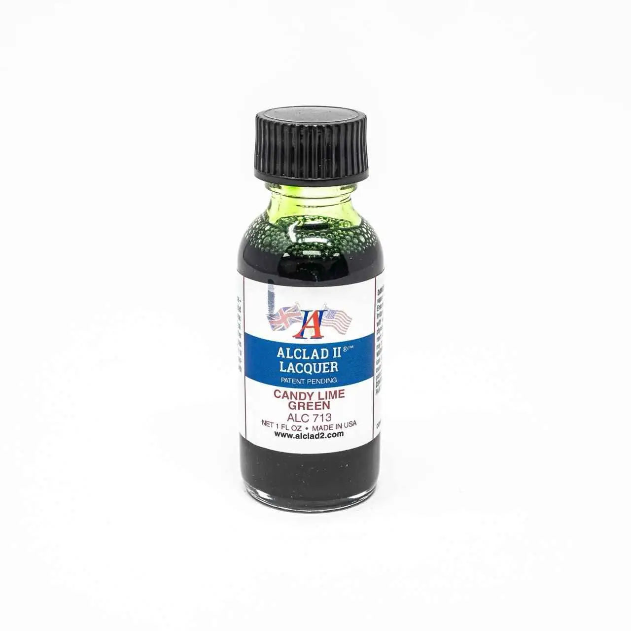 ALC-713 Alclad II Candy Lime Green Enamel Paint 1-oz bottle-Arizona Hobbies