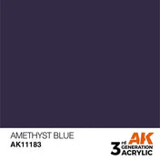 AMETHYST BLUE AK Interactive 3G Acrylic (.57 oz.) bottle-Arizona Hobbies