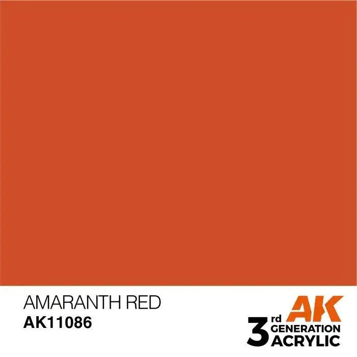 ARAMANTH RED AK Interactive 3G Acrylic (.57 oz.) bottle-Arizona Hobbies