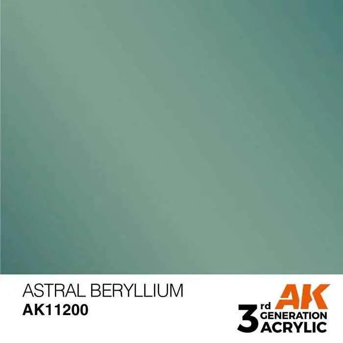 ASTRAL BERYLLIUM AK Interactive 3G Acrylic (.57 oz.) bottle-Arizona Hobbies