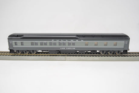 Atlas HO Scale - Pullman 'Lake Caroline' (Two Tone Grey/Black)-Model Railroad/HO Scale/HO Passenger Cars-Arizona Hobbies