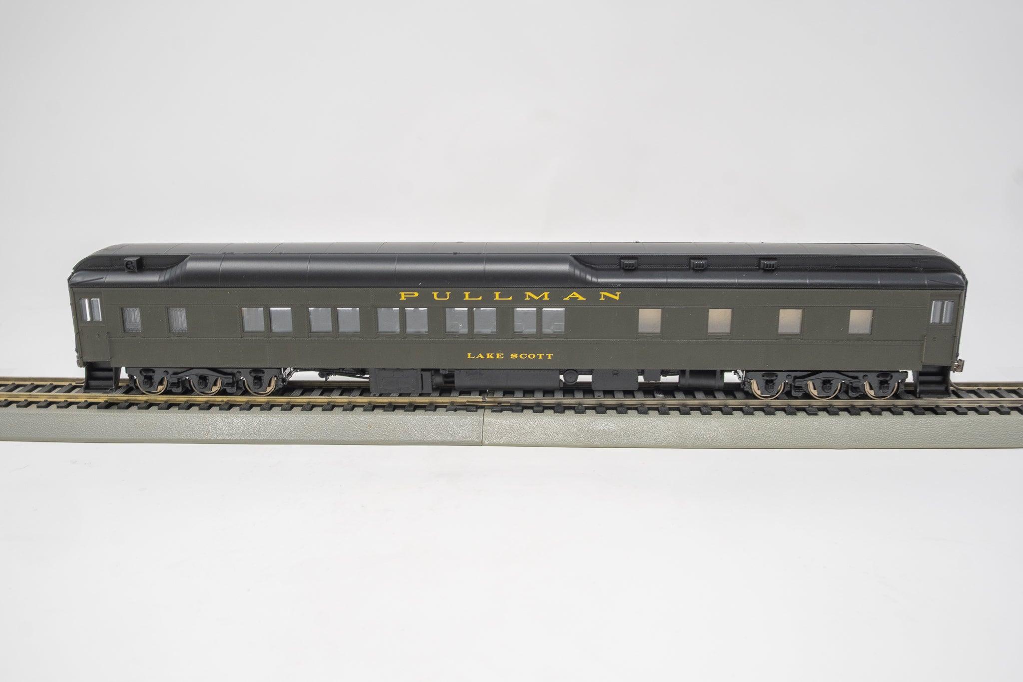Atlas HO Scale - Pullman 'Lake Scott' (Pullman Green/Black)-Model Railroad/HO Scale/HO Passenger Cars-Arizona Hobbies