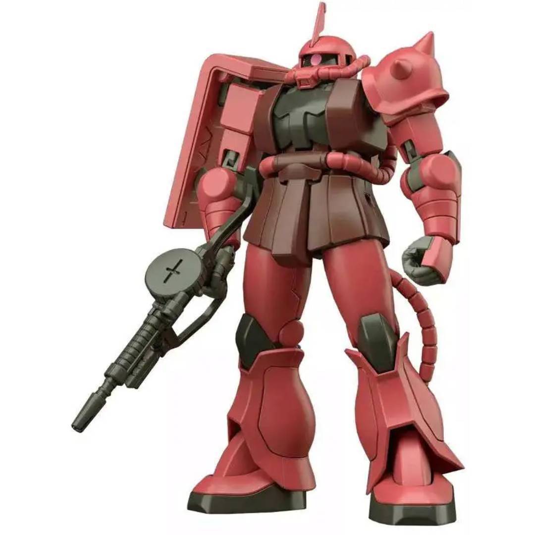 Bandai Spirits HGUC #234 MS-06S Char's Zaku II (Revive) 1/144 Model Kit - Mobile Suit Gundam