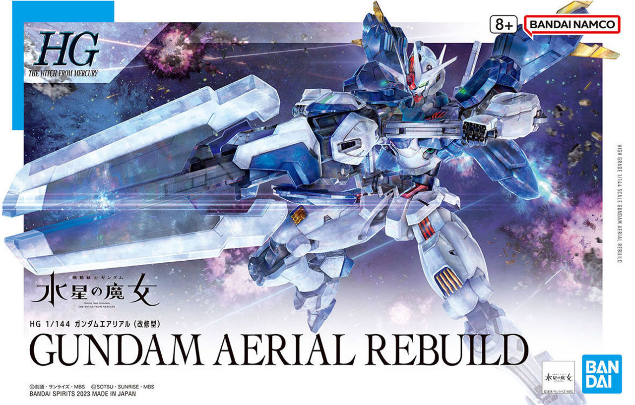 HG 1/144 Gundam Aerial Rebuild – The Witch from Mercury High Grade Model Kit