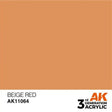 BEIGE RED AK Interactive 3G Acrylic (.57 oz.) bottle-Arizona Hobbies