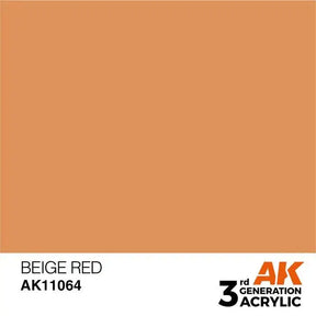 BEIGE RED AK Interactive 3G Acrylic (.57 oz.) bottle-Arizona Hobbies