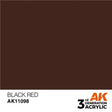 BLACK RED AK Interactive 3G Acrylic (.57 oz.) bottle-Arizona Hobbies