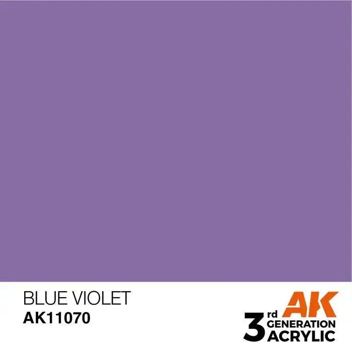 BLUE VIOLET AK Interactive 3G Acrylic (.57 oz.) bottle-Arizona Hobbies