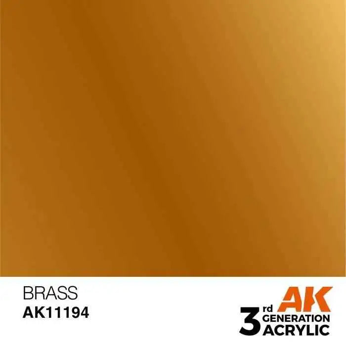BRASS AK Interactive 3G Acrylic (.57 oz.) bottle-Arizona Hobbies