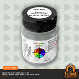 BRASS Non-Flat brush-able 1-oz bottle (Paint brush) Tru-Color Paint-with color swatch-Arizona Hobbies