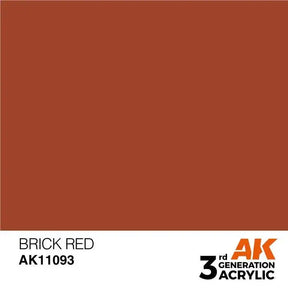 BRICK RED AK Interactive 3G Acrylic (.57 oz.) bottle-Arizona Hobbies