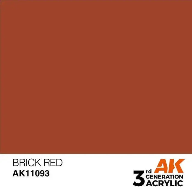 BRICK RED AK Interactive 3G Acrylic (.57 oz.) bottle-Arizona Hobbies
