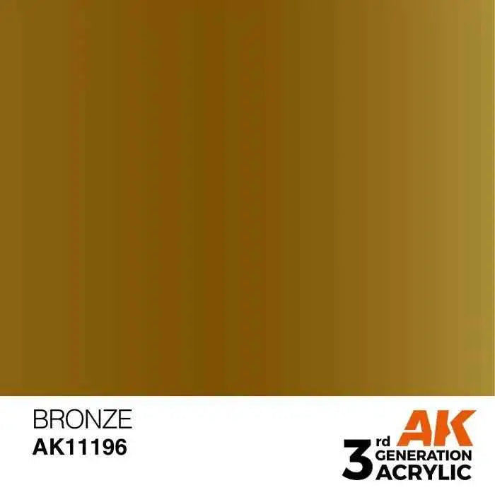 BRONZE AK Interactive 3G Acrylic (.57 oz.) bottle-Arizona Hobbies