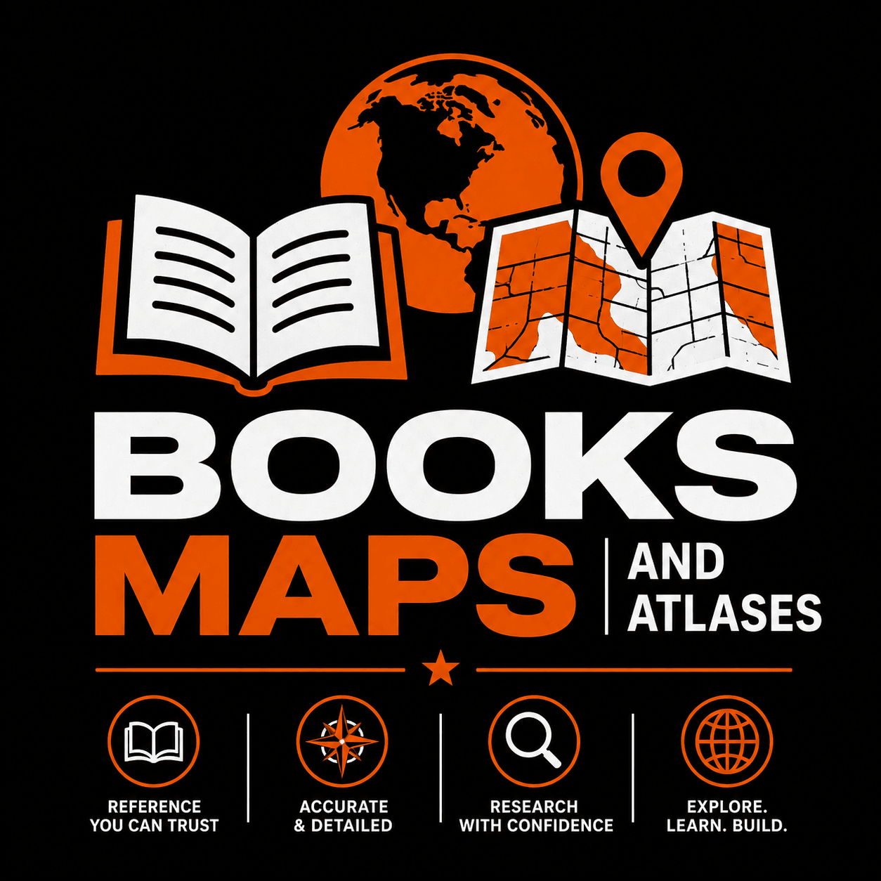 Books, Maps and Atlases