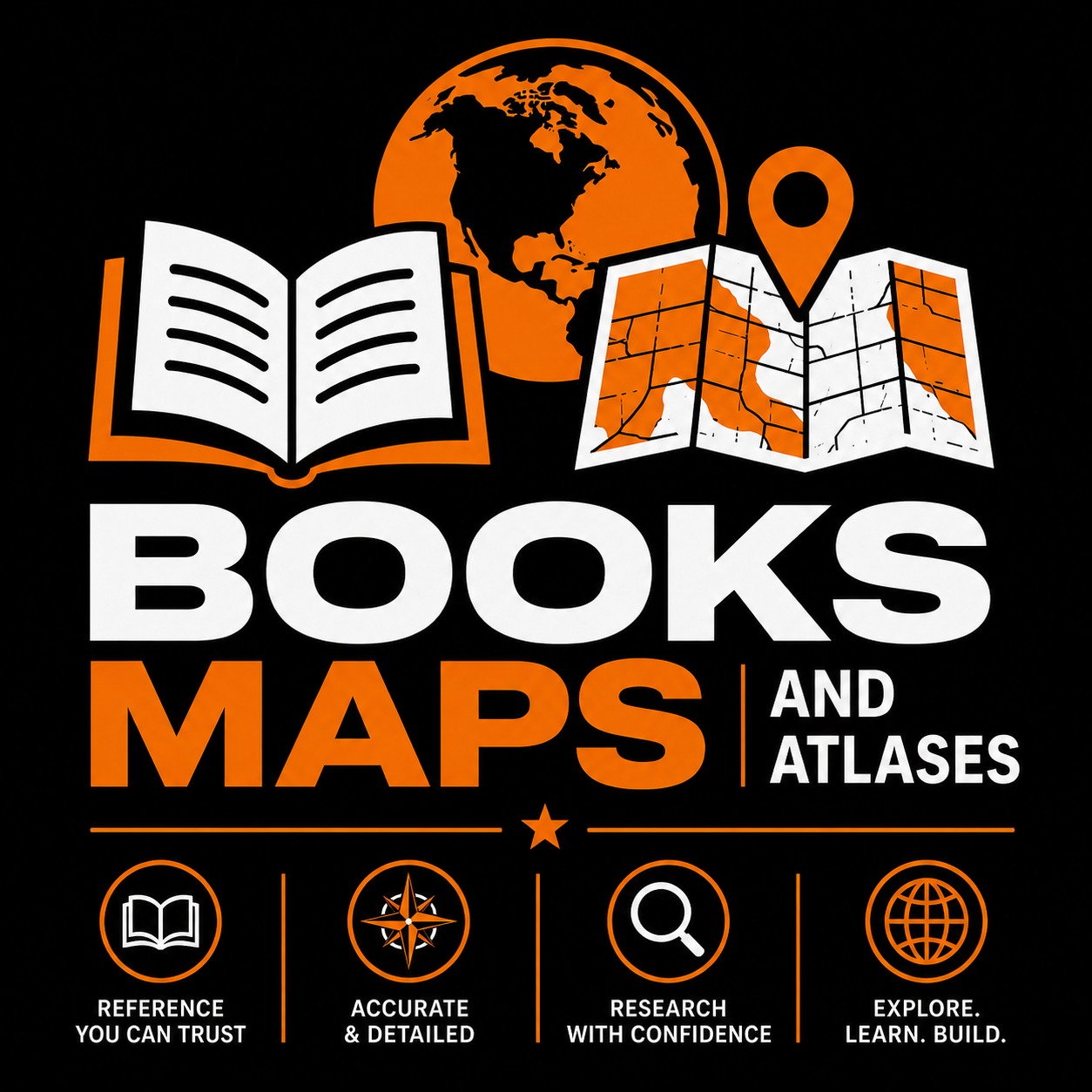 Books, Maps and Atlases