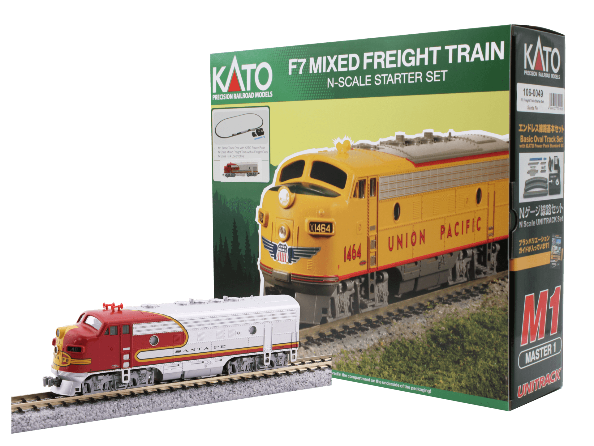 F7 Freight Train Starter Set AT&SF