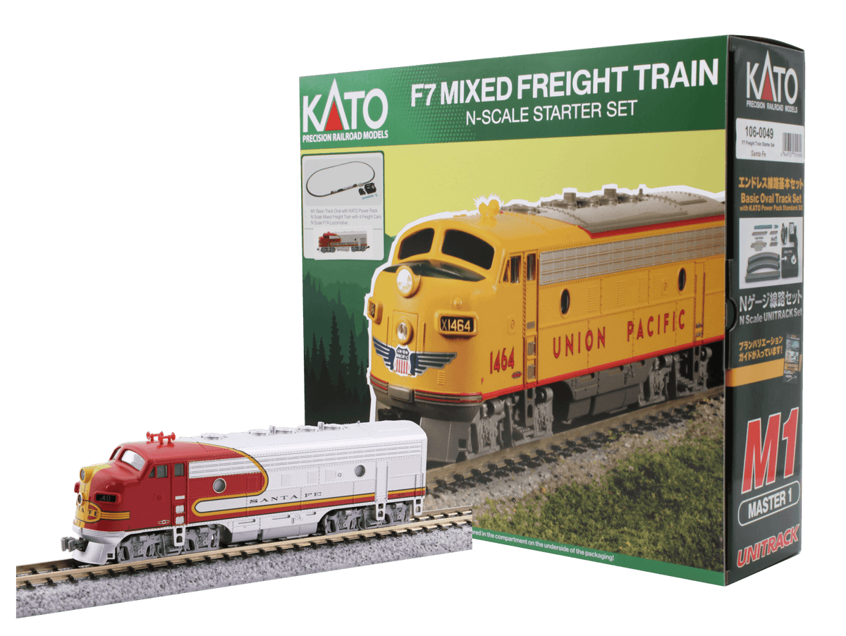 F7 Freight Train Starter Set AT&SF
